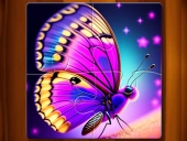 Butterfly jigsaw puzzle