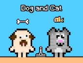 Dog and cat 