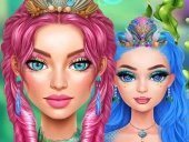 Mermaidcore makeup