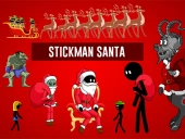 Stickman santa