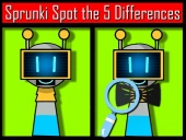 Sprunki spot the 5 differences