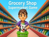 Grocery shop: supermarket game