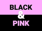 Black and pink