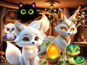 Mysterious familiars enchanted bestiary