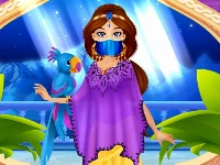 Arabian princess dress up