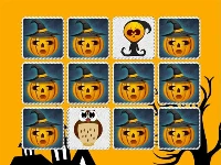 Kids memory game: halloween