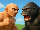 Men vs gorillas
