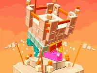 Demolish castle puzzle