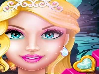 Princess makeover dress up game