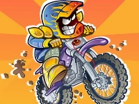 Dirt bike rally racers