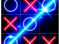 Tic tac toe glow - free puzzle game